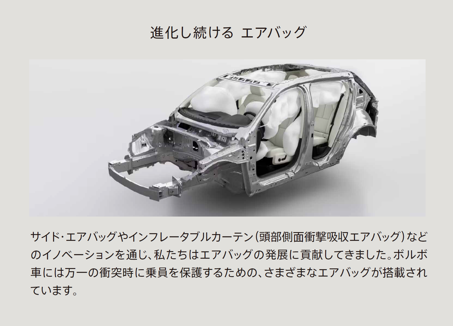 進化し続けるエアバッグ