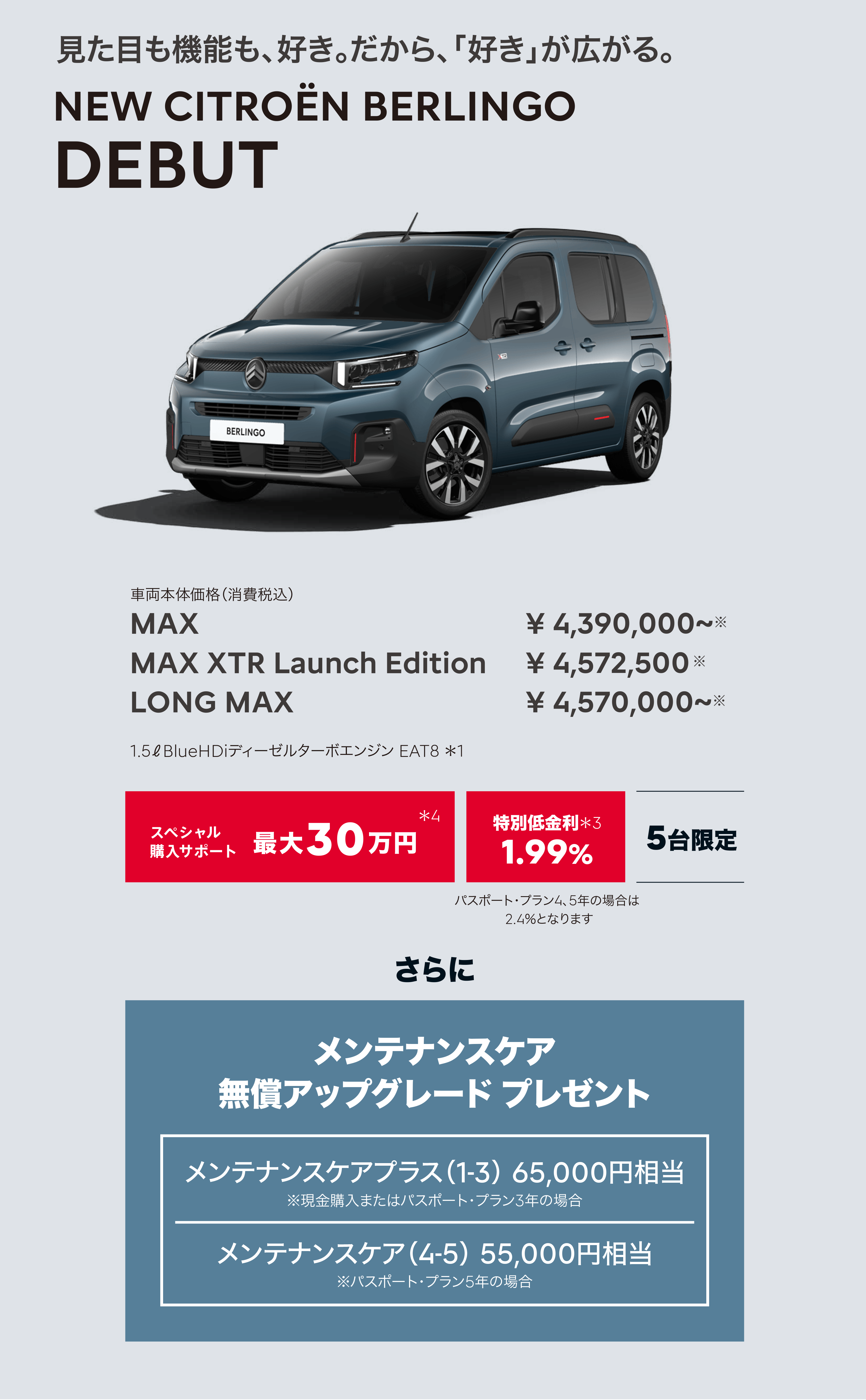 NEW CITROËN BERLINGO DEBUT